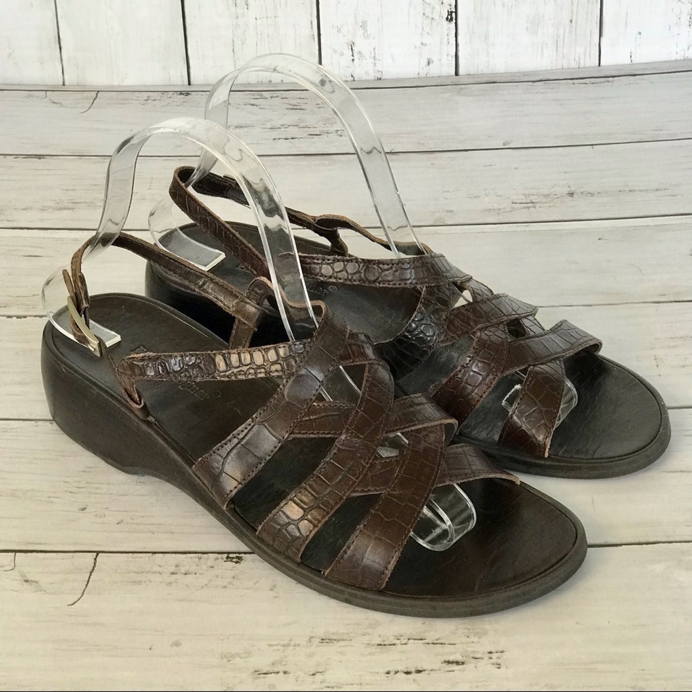 Etienne Aigner Grant Leather Strappy Sandal